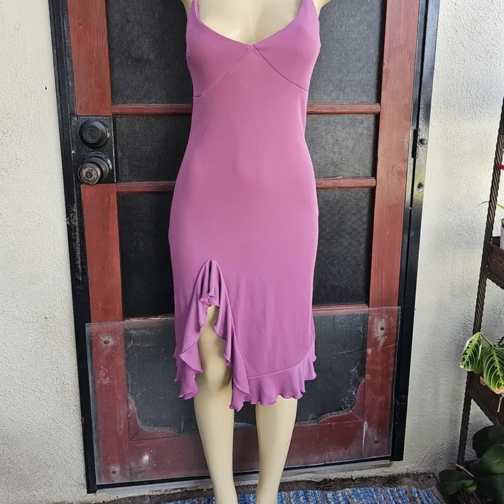 Elegant Purple Women's Dress